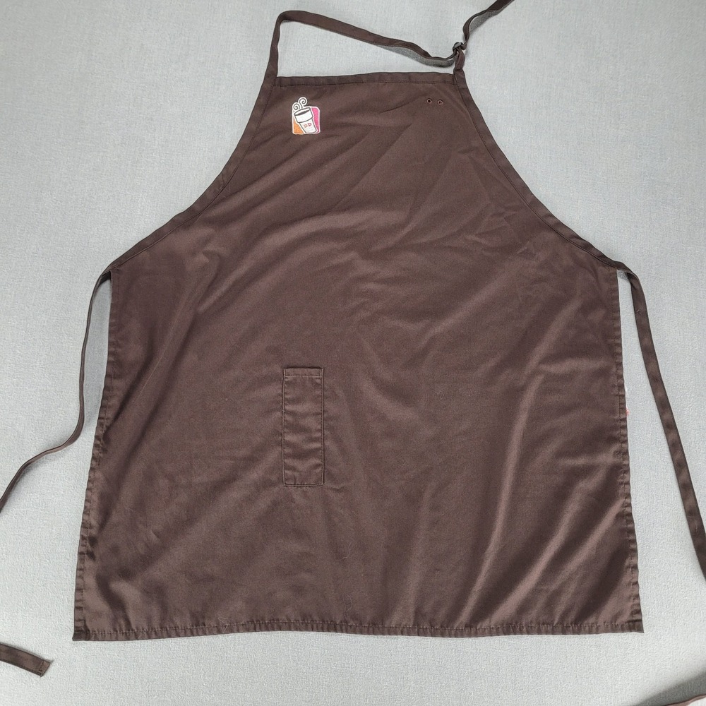 Dunkin' Donuts Employee Apron Brown